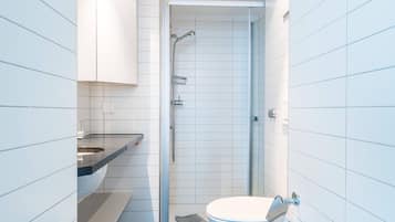Dusche, Handtücher, Seife