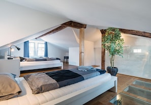 2 chambres, draps fournis