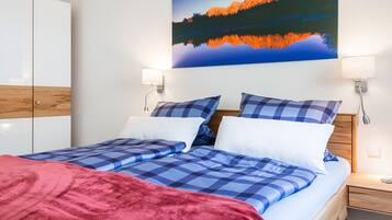 2 Schlafzimmer, Zimmersafe, WLAN, BettwÀsche