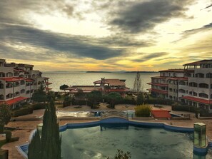 Apartment, 3 Bedrooms, Balcony | Balcony view - Casa Real (Sveti Vlas)