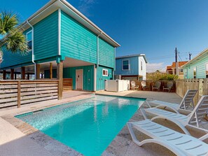 Pool - Golf Cart Included, Private Pool, Pet Friendly (Port Aransas)