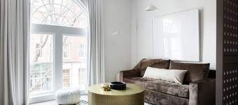 Boutique Hotel Room above The Jefferson Theater on the Downtown Mall