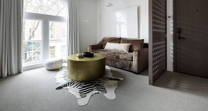 Boutique Hotel Room above The Jefferson Theater on the Downtown Mall