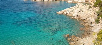 LI STREGHI villa with shared private pool. Gorgeous view of the sea.