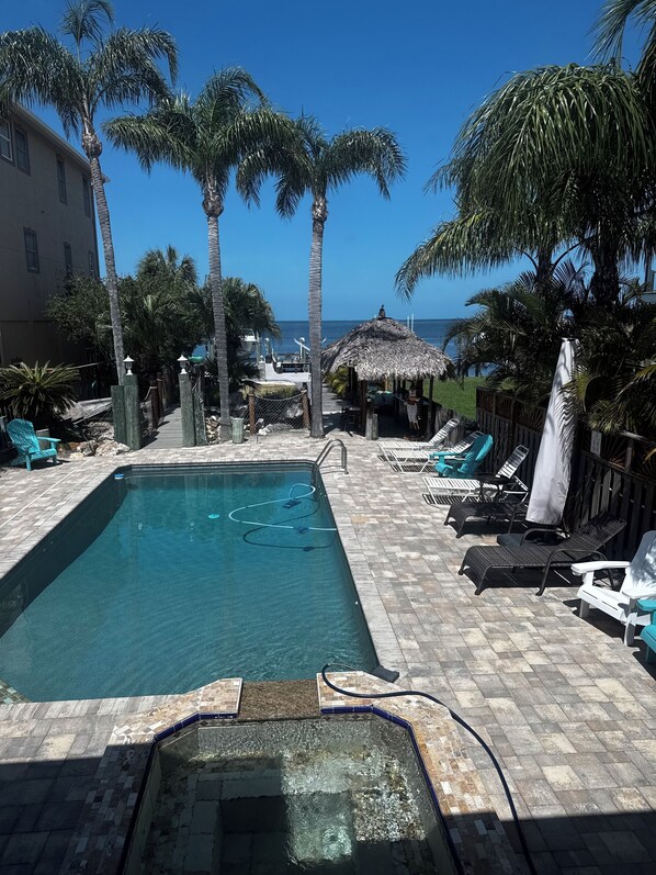 Außenpool, beheizter Pool