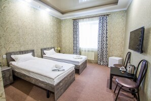 Twin Room | Iron/ironing board, free WiFi, bed sheets - Hotel Kristal (Nizhny Novgorod)