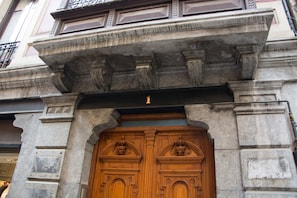 Majoituspaikan julkisivu