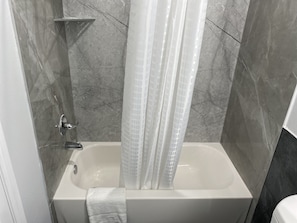Free toiletries, hair dryer, towels, soap