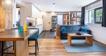 Modern Holiday Apartment Chalet Ortles with Mountain View and Wi-Fi