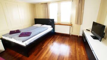 1 kamar tidur dan seprai linen