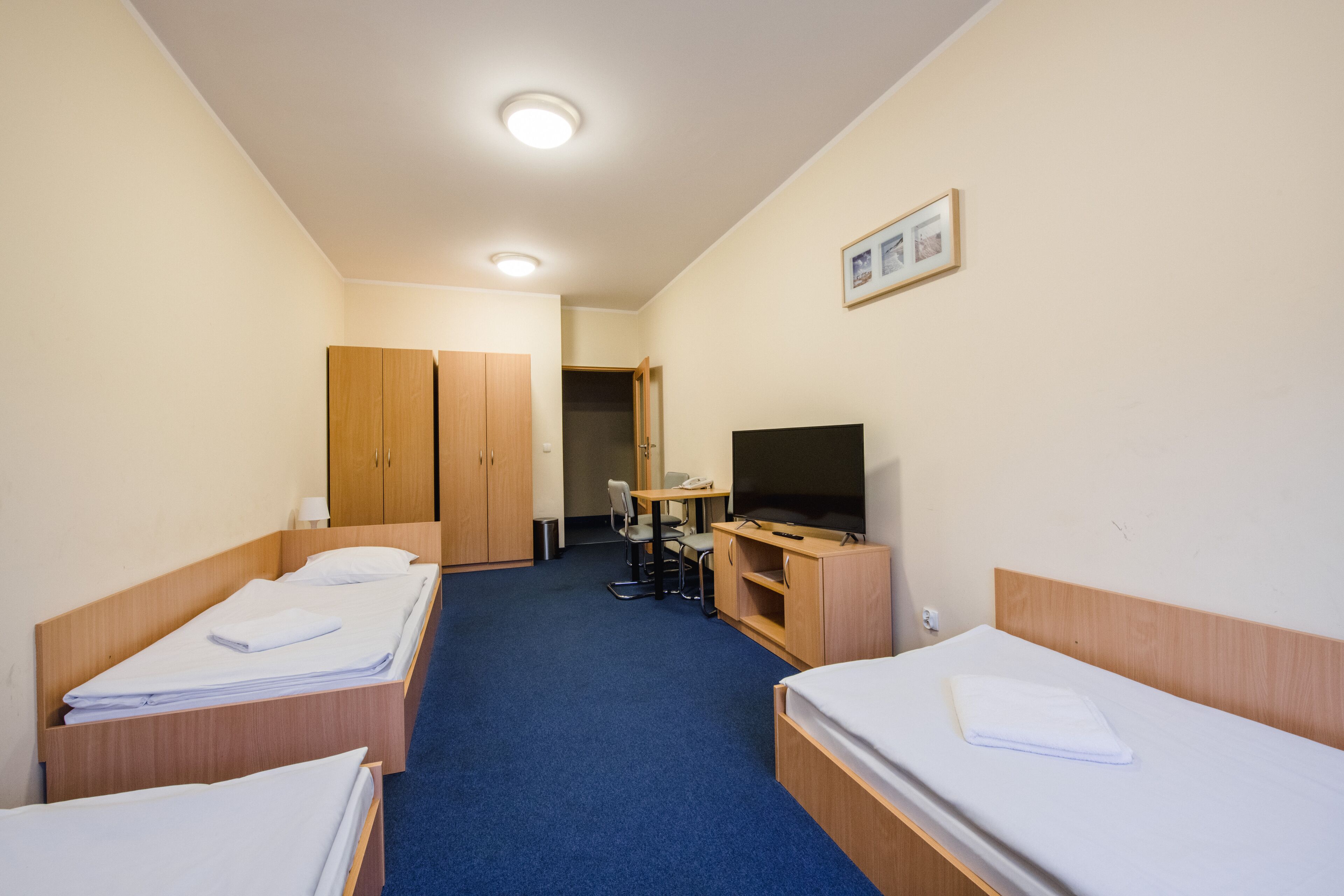 triple room | iron/ironing board, bed sheets