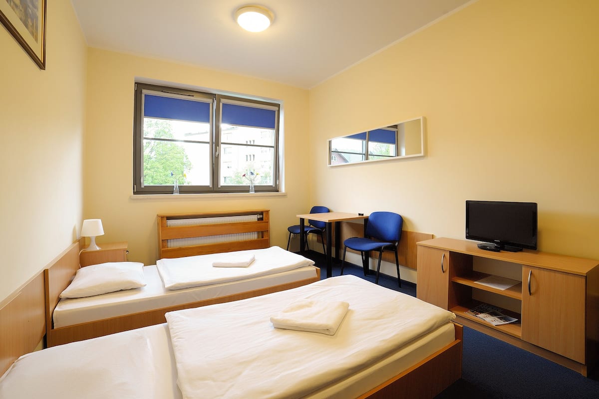 double room | iron/ironing board, bed sheets