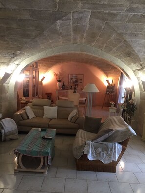 Televisión, chimenea, videojuegos y reproductor de DVD 