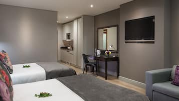 1 bedroom, internet, bed sheets
