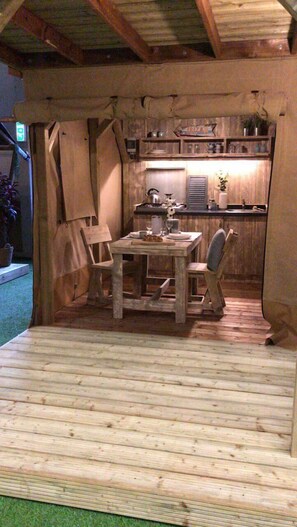Tent | Living area - Camping las Gaviotas (Castrillon)