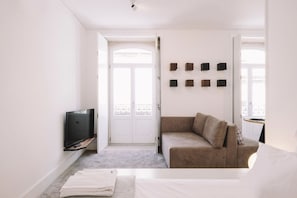 Apartment, 1 Bedroom | Living area | TV - ORM - Almada Apartments (Porto)
