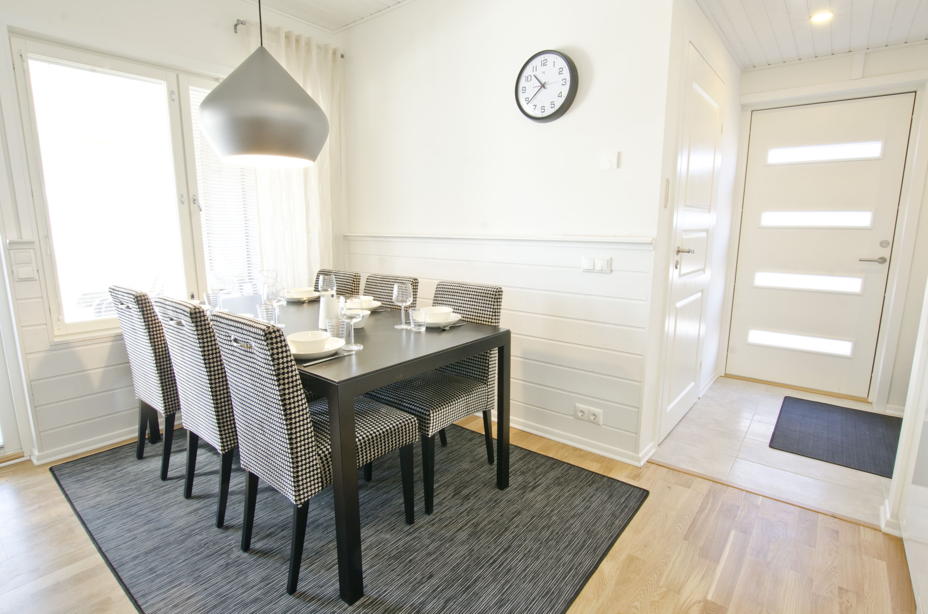 Spiseområde på rommet