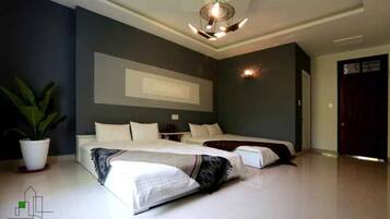 Desk, iron/ironing board (on request), free WiFi, bed sheets