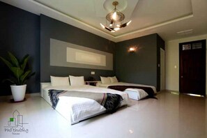 Appartement | Bureau, fer et planche à repasser, Wi-Fi gratuit, draps fournis