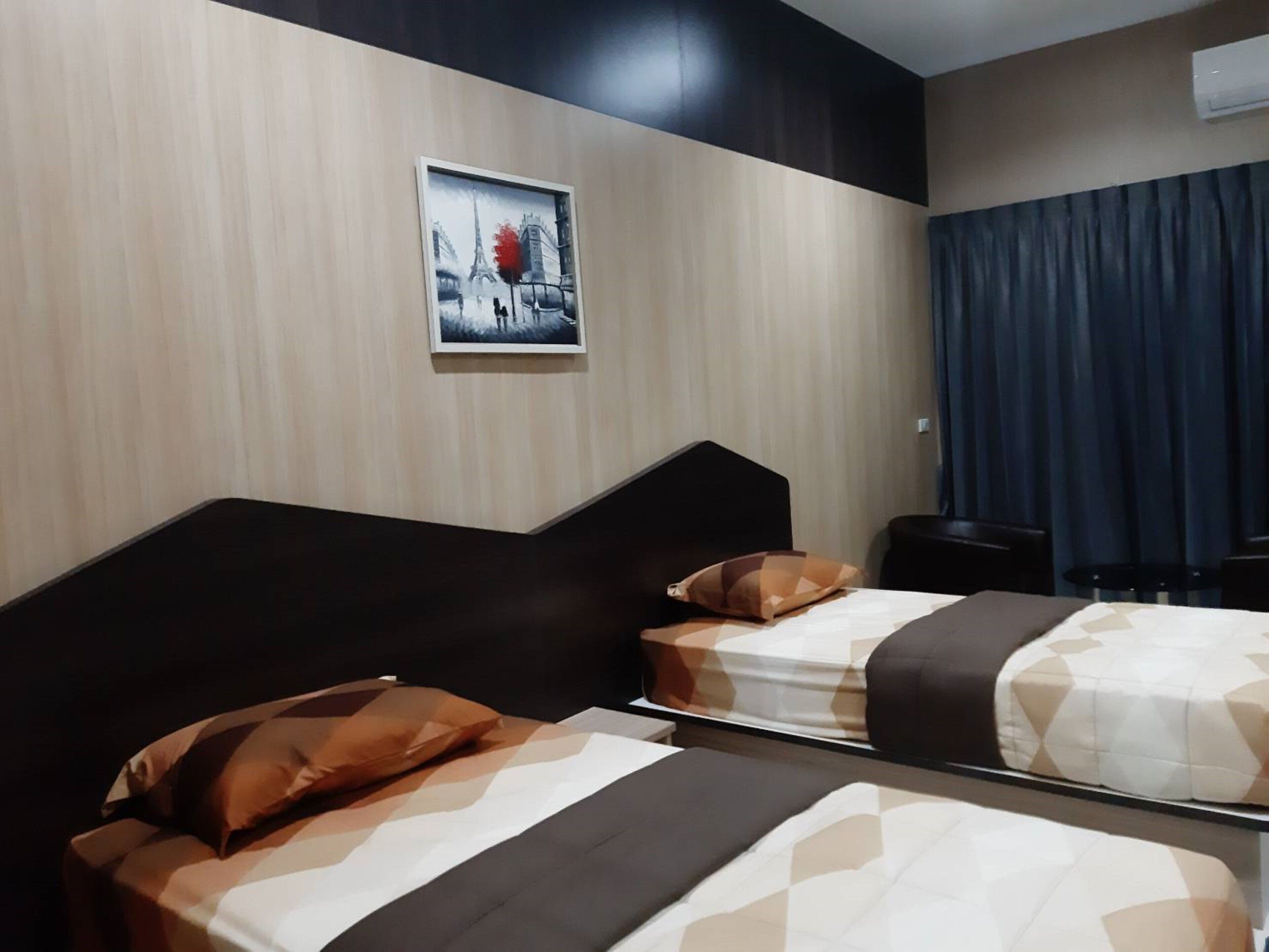 ห้องซูพีเรียทวิน | พื้นที่ทำงานแบบใช้แล็ปท็อป, Wi-Fi ฟรี, ผ้าปูที่นอน
