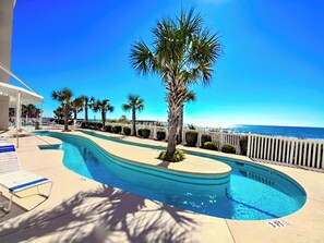 Indoor pool - Experience Bluewater Keyes 903! Oceanfront 3 Bdrm with Pools/Lazy River and Covered Parking! (North Myrtle Beach)