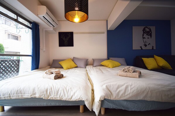 公寓 | 1 間睡房、熨斗/熨衫板、免費 Wi-Fi、床單