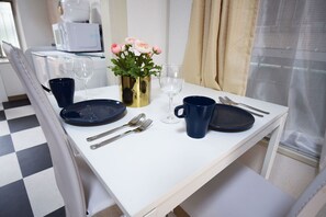 Apartamento | Opções para refeição no quarto