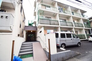 Majoituspaikan julkisivu