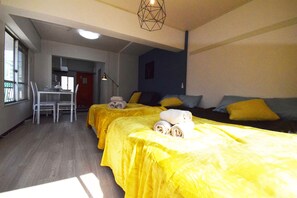 Appartement | 1 chambre, fer et planche Ă repasser, accĂšs au Wi-Fi (inclus)