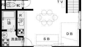 Apartment | Floor plan - Oval Tokyo Minami Ikebukuro 202 (Tokyo)