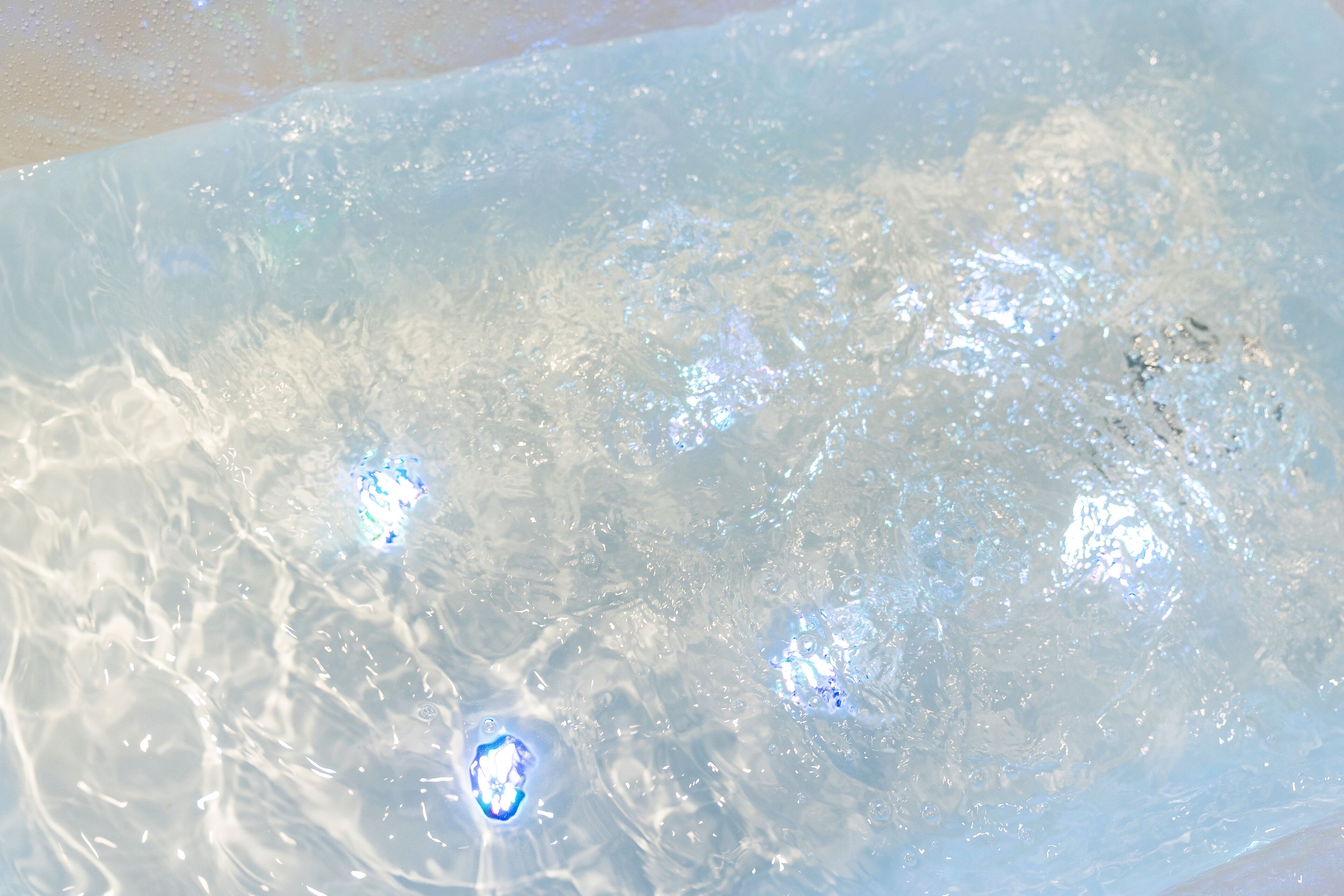 deluxe double room (spa) | jetted bathtub