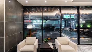 Sitzecke in der Lobby