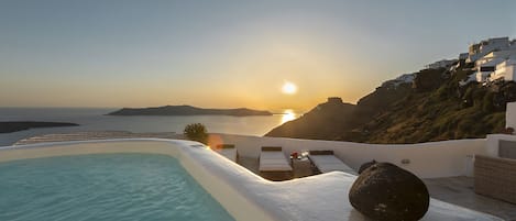 別墅, 熱水浴缸, 海景 | 私人 SPA 浴池