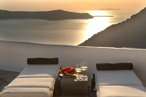 Villa, Hot Tub, Sea View | Balcony