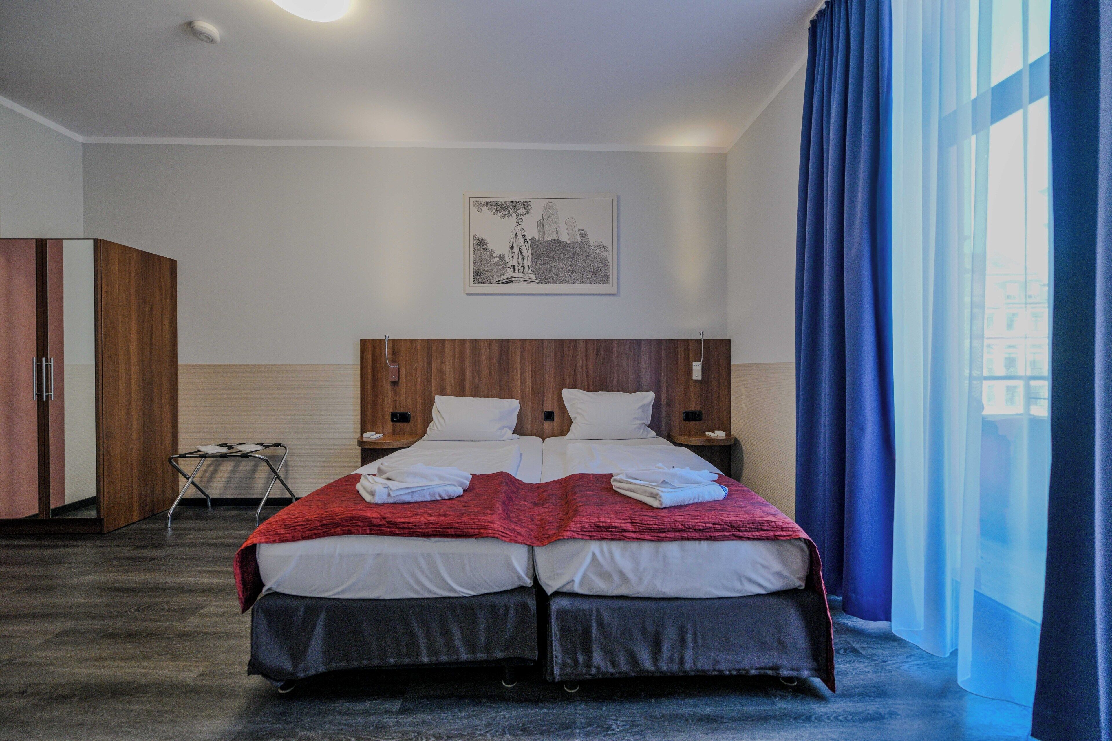 Minibar, in-room safe, blackout drapes, soundproofing