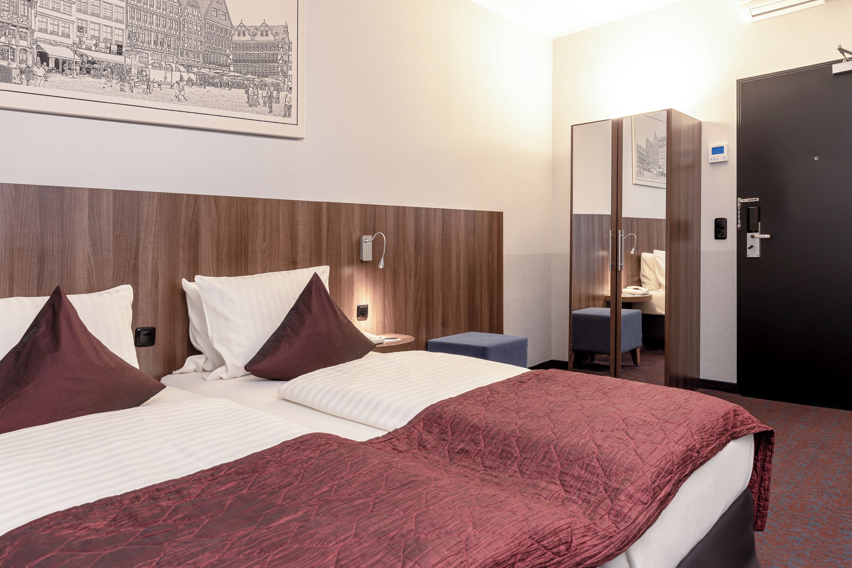 Minibar, in-room safe, blackout curtains, soundproofing
