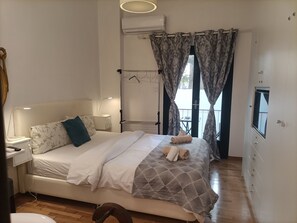 Apartamento | 1 quarto, cortinas blackout, ferros/tábuas de passar roupa