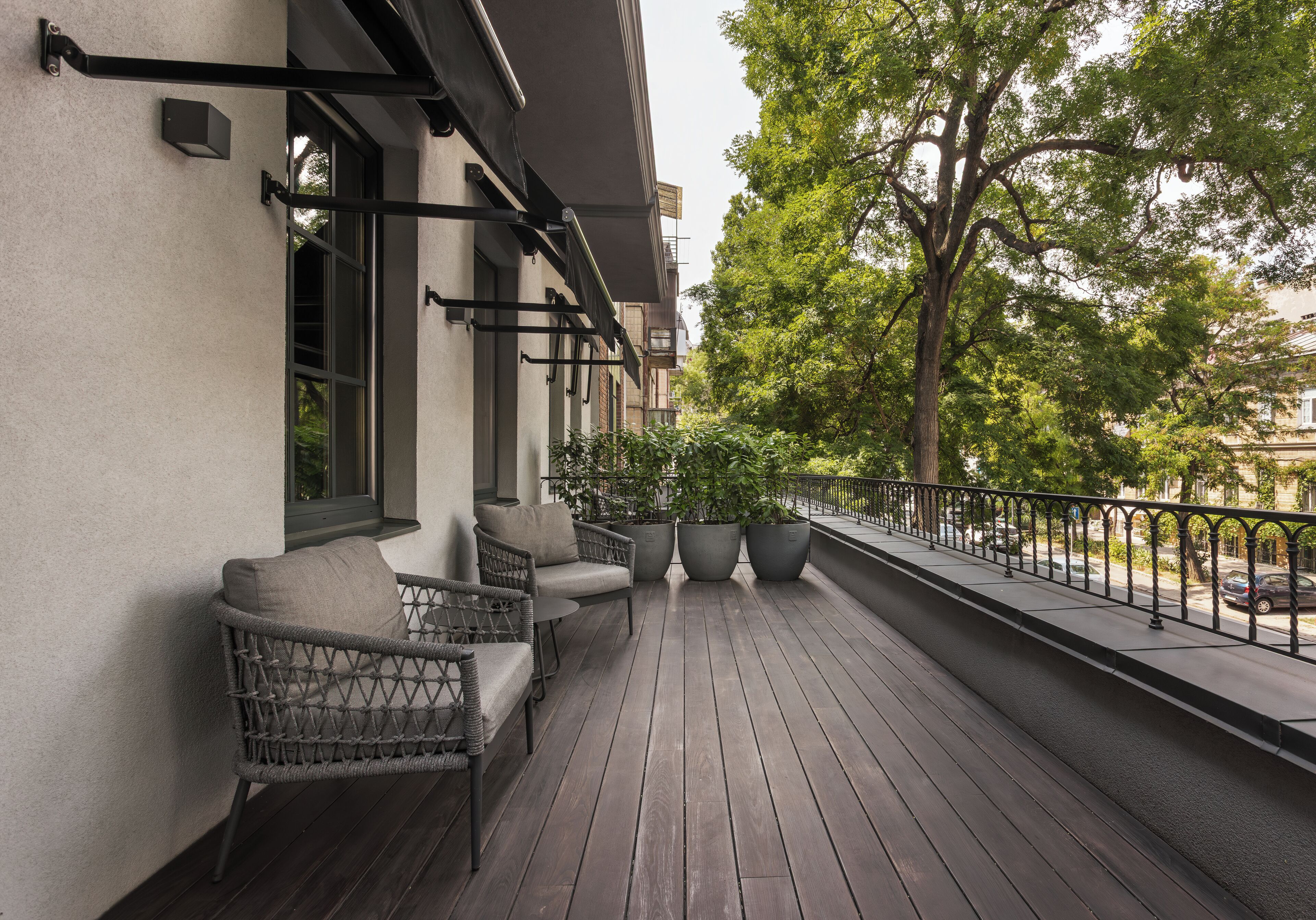 Khuôn viên nơi lưu trú