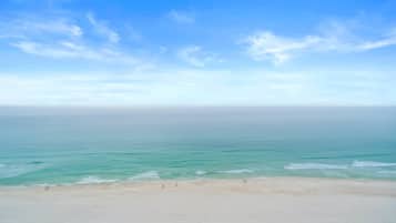 Aan het strand