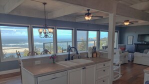 Interior - Immaculate home with breathtaking views of Netarts Bay and Ocean! (Netarts)