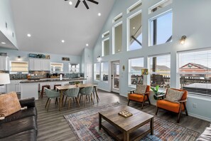 Smart TV, video games, table football, ping pong