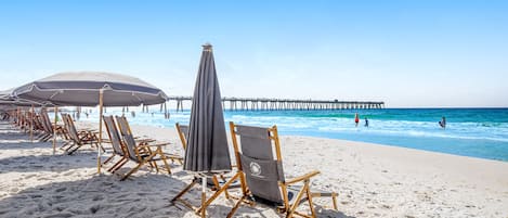 Sur la plage