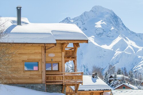 ALPAGA 2, Magnifique chalet à 50 m des pistes