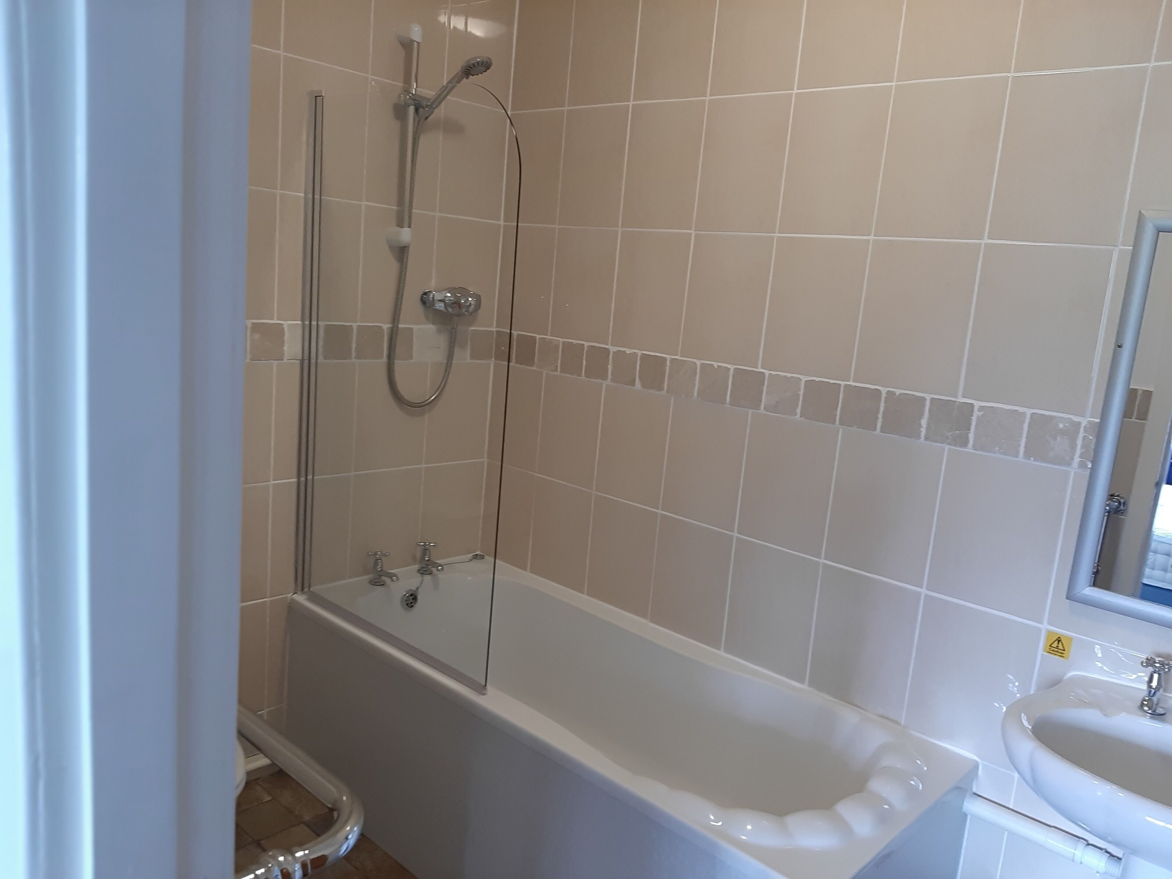 Free toiletries, hair dryer, towels, soap