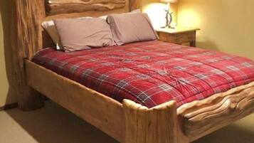 3 slaapkamers, een kluis op de kamer, een bureau