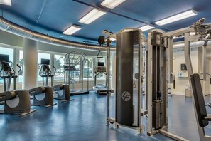 Fitness facility - Picturesque Condo At Waterscape Steps To Beach 490 Feet Of Private Beach (Fort Walton Beach)