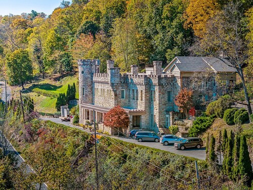 The Retreat at Upland Trail - Private | View | Fireplace | Game room | Fire pit