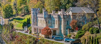 The Retreat at Upland Trail - Private | View | Fireplace | Game room | Fire pit