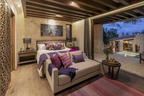 Suite Deluxe | 1 ห้องนอน, ผ้าปูที่นอนฝ้ายอียิปต์, เครื่องนอนระดับพรีเมียม, ผ้านวมขนเป็ด