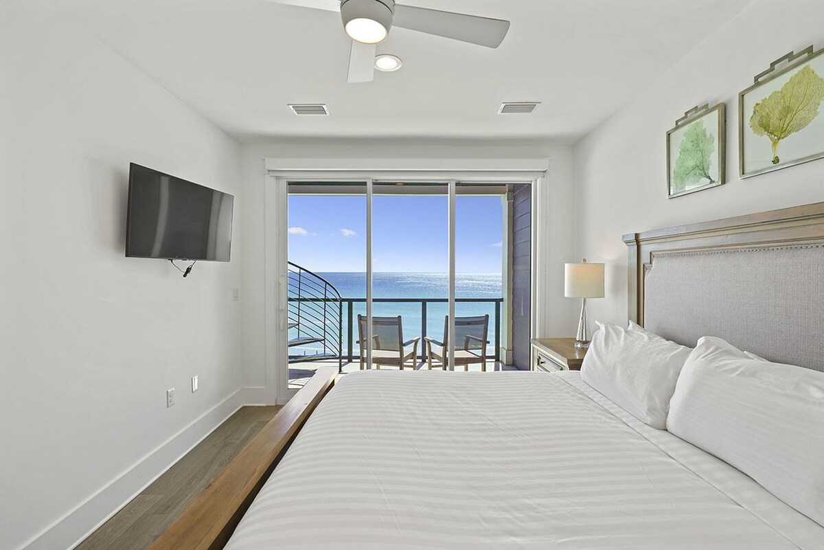 Photo 20 of Esmeralda- Pet-Friendly Beachfront with Ocean Views, Rooftop Private Pool & Theater